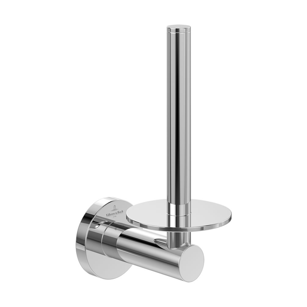 Cutout image of Villeroy & Boch Elements Tender Chrome Spare Toilet Roll Holder